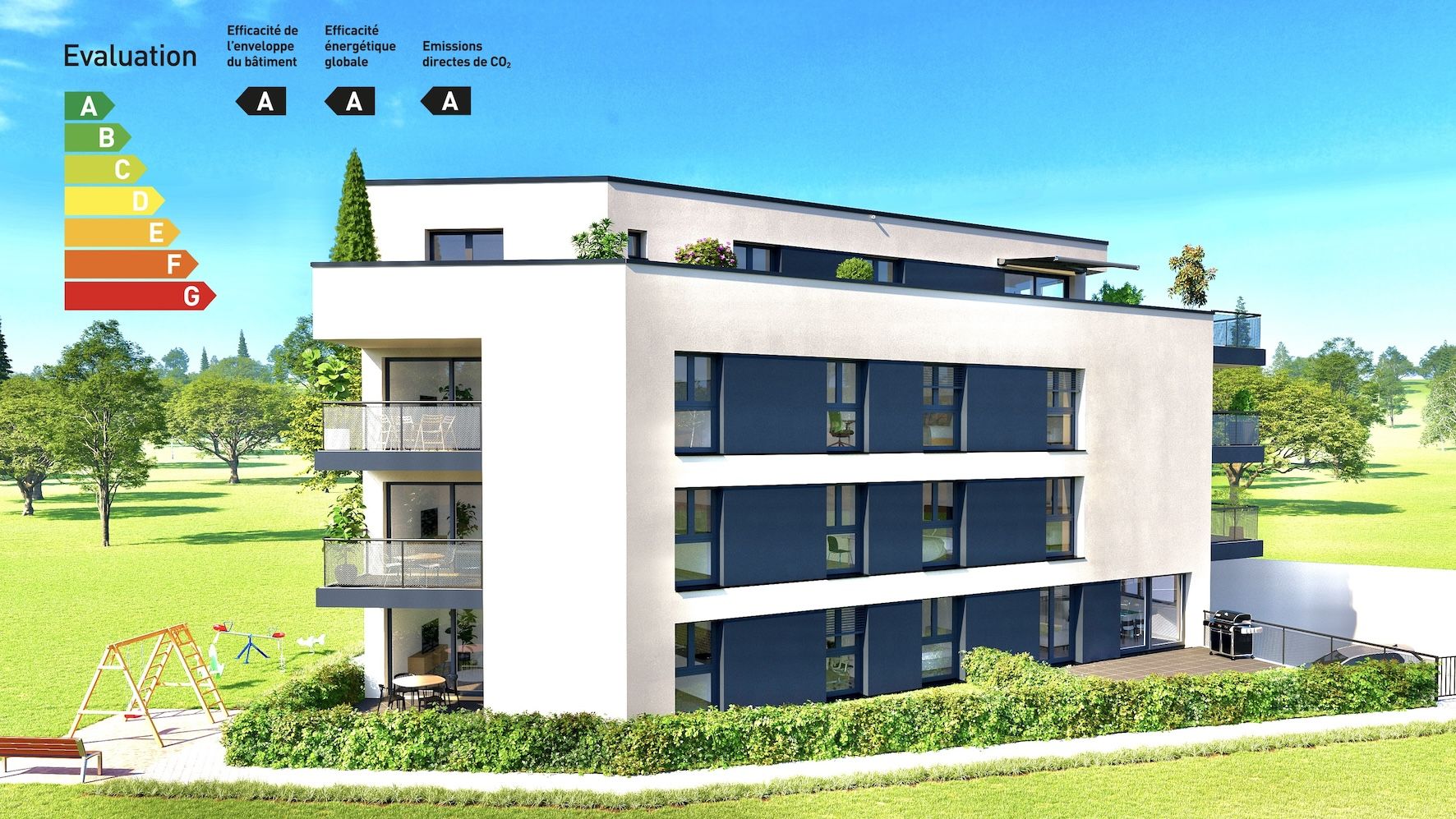 Nouveau, Promotion de 7 appartements à Attalens en Veveyse dans le canton de Fribourg.