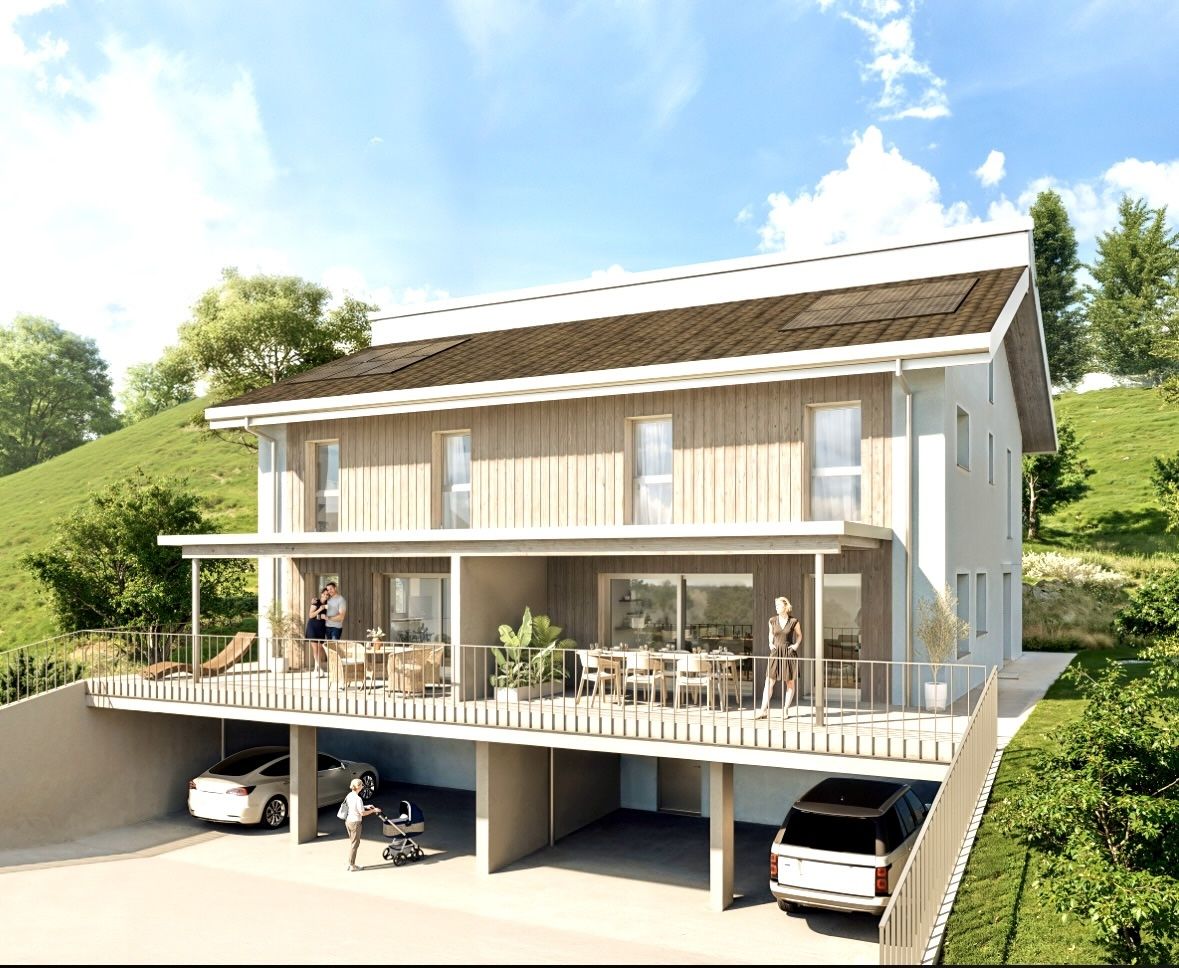 Magnifique villa de 5,5 pcs en Veveyse à Tatroz-Attalens.