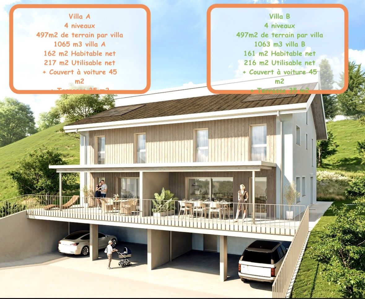 Magnifique villa de 5,5 pcs en Veveyse à Tatroz-Attalens.